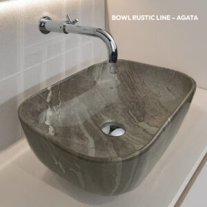 BOWL RUSTIC LINE – AGATA STONE