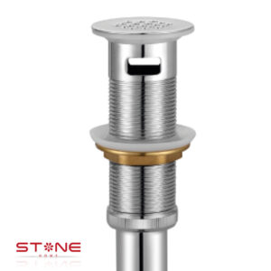 DESAGUE POP UP GRANDE C/REBOSE P/LAVATORIO 23 CM STONE