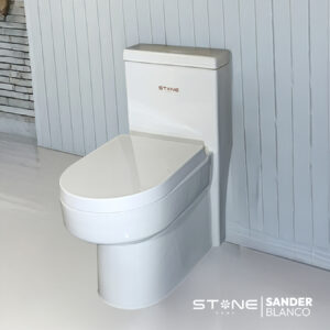 INODORO ONE PIECE MINIMALISTA SANDER BLANCO STONE