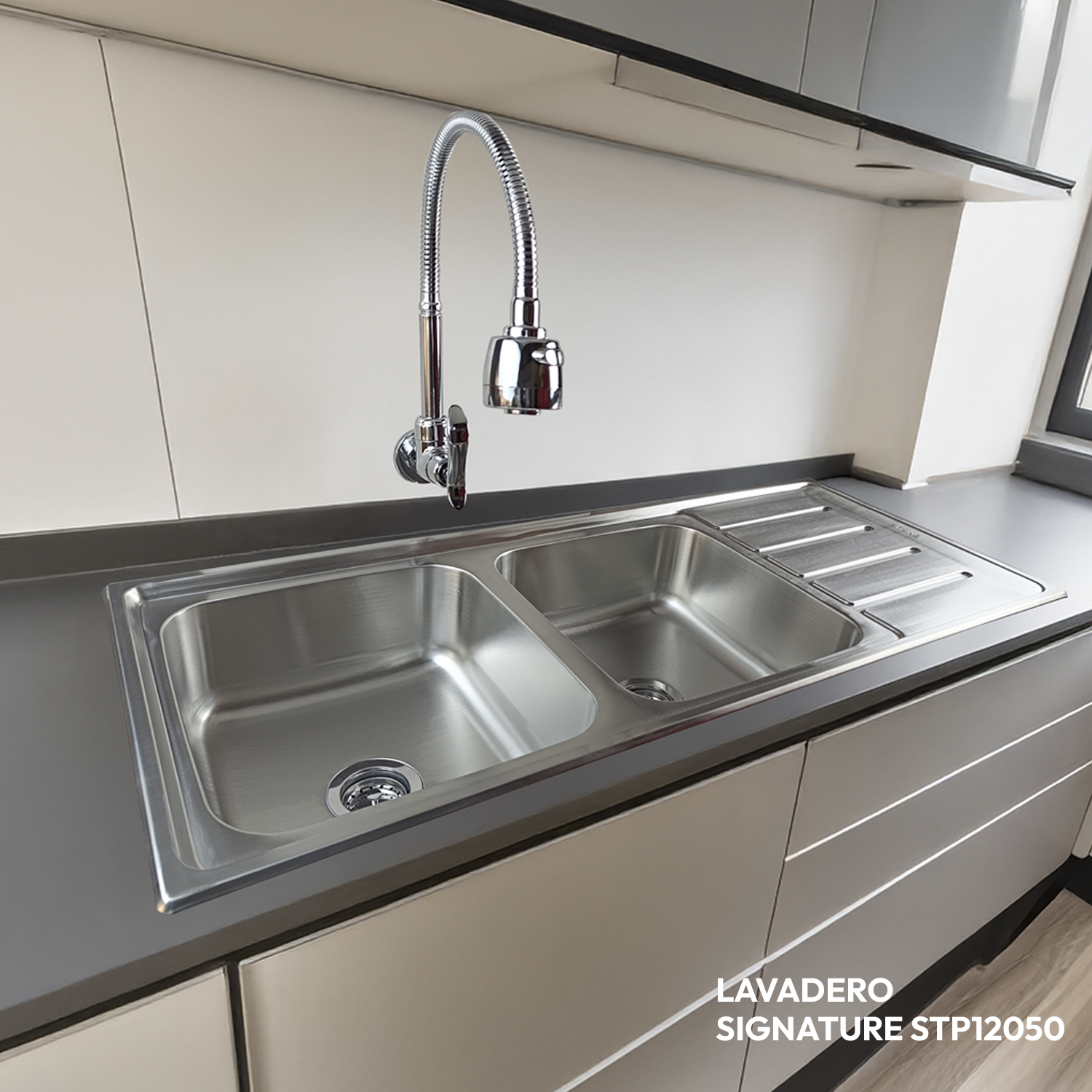 LAVADERO DE COCINA SIGNATURE STP12050