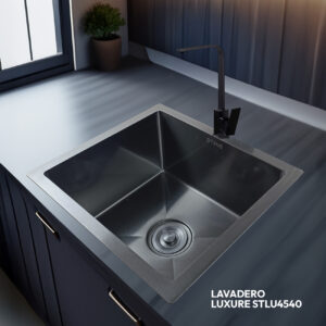 LAVADERO DE ACERO LUXURE STLU4540 STONE