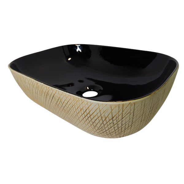 BOWL MINIMALISTA RUSTIC LINE GOLDEN BLACK - Imagen 3