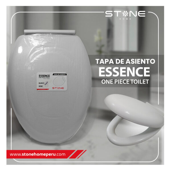 TAPA DE ASIENTO ESSENCE BLANCO
