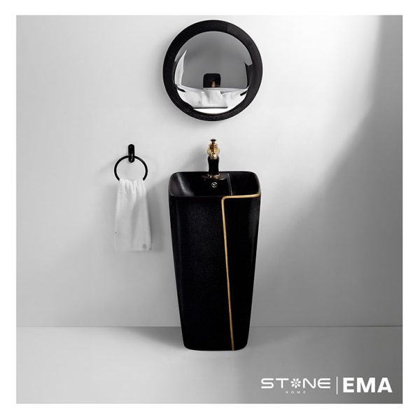 EMA NEGRO c/ DORADO