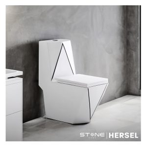 INODORO MINIMALISTA HERSEL BLANCO