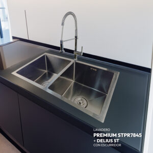 COMBO LAVADERO PREMIUM STPR7845 + DELIUS ST CON ESCURRIDOR(EXONERADO)