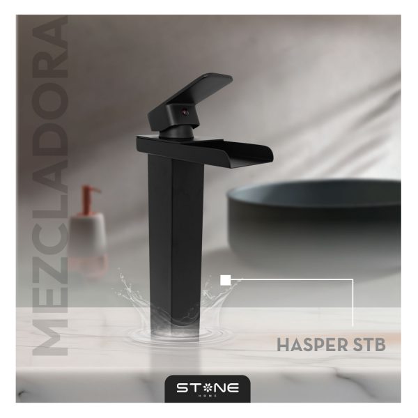 MEZCLADORA MONOCOMANDO P/BOWL HASPER STB-01