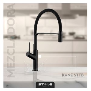 MEZCLADORA MONOCOMANDO P/COCINA KANE STTB-01