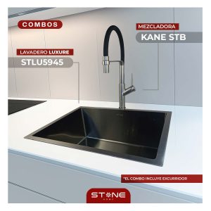 COMBO LAVADERO LUXURE STLU5945 + KANE STB CON ESCURRIDOR(EXONERADO)