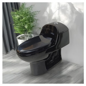 INODORO ONE PIECE ESSENCE NEGRO STONE