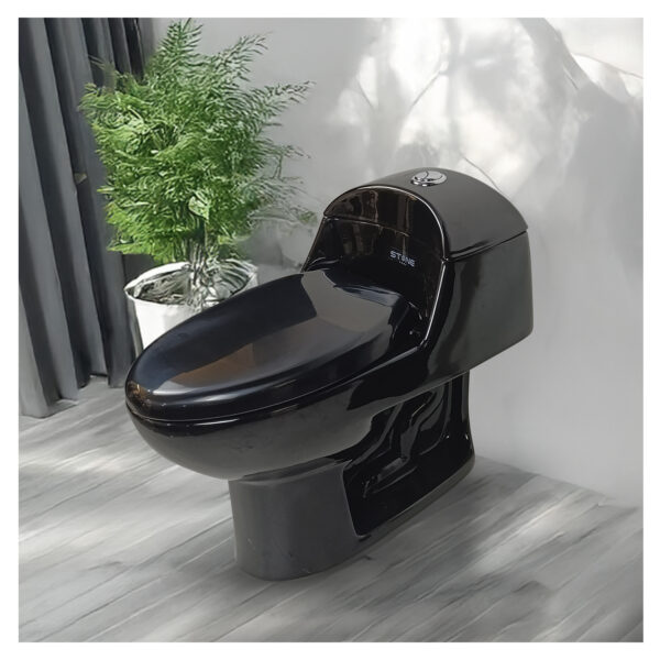 INODORO ONE PIECE ESSENCE NEGRO STONE