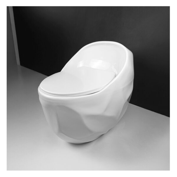 INODORO ONE PIECE MINIMALISTA REDONDO KLOE BLANCO