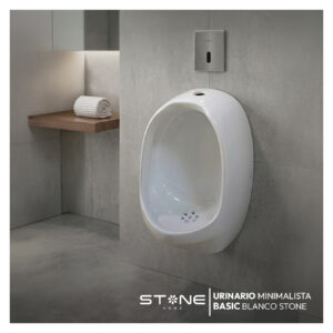 URINARIO MINIMALISTA BLANCO STONE