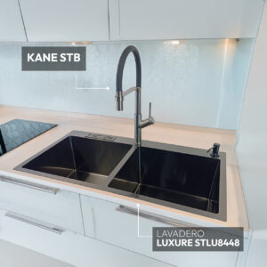 COMBO LAVADERO LUXURE STLU8448 + KANE STB CON ESCURRIDOR (EXONERADO)