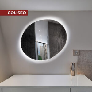ESPEJO LED TACTIL COLISEO 90X70CM STONE