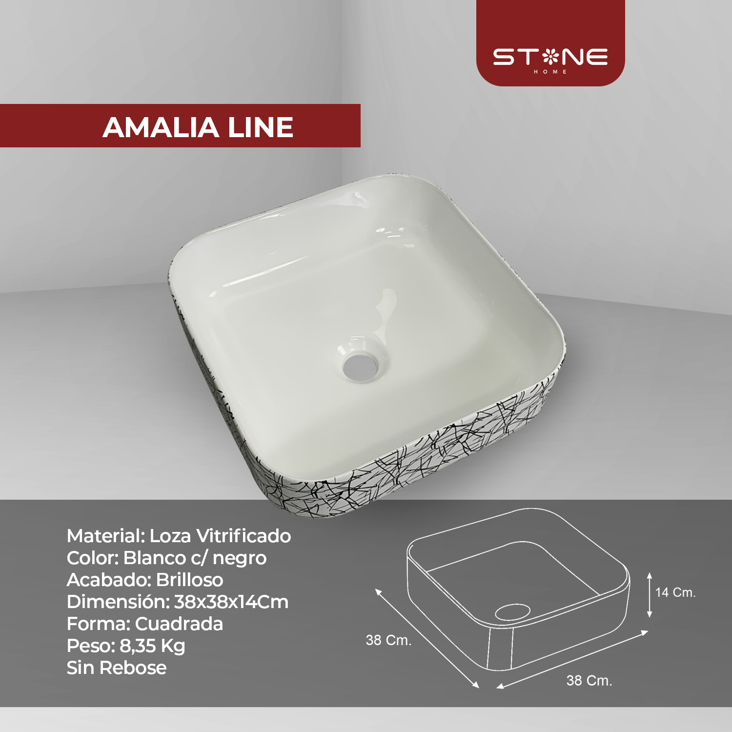 BOWL MINIMALISTA AMALIA LINE - Imagen 2