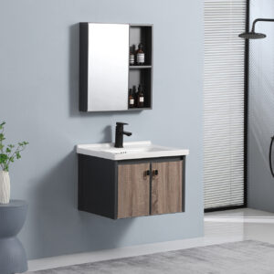 VANITORIO MINIMALISTA ILAY 600X465X500 MADERA STONE