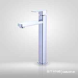 LLAVE P/BOWL MINIMALISTA CAELI ST-01 CROMADO STONE