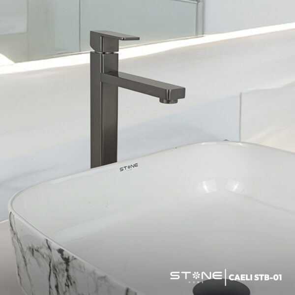 LLAVE P/BOWL MINIMALISTA CAELI STB-01 BLACK STONE - Imagen 3