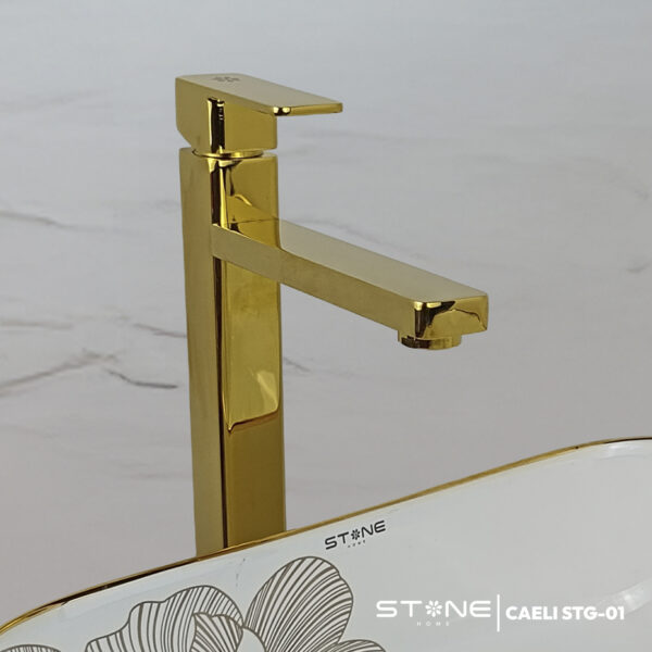 LLAVE P/BOWL MINIMALISTA CAELI STG-01 GOLDEN STONE - Imagen 3