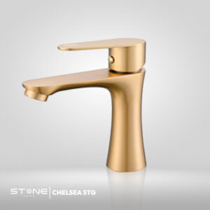 LLAVE P/ LAVATORIO MINIMALISTA AL MUEBLE CHELSEA STG-01 GOLDEN STONE