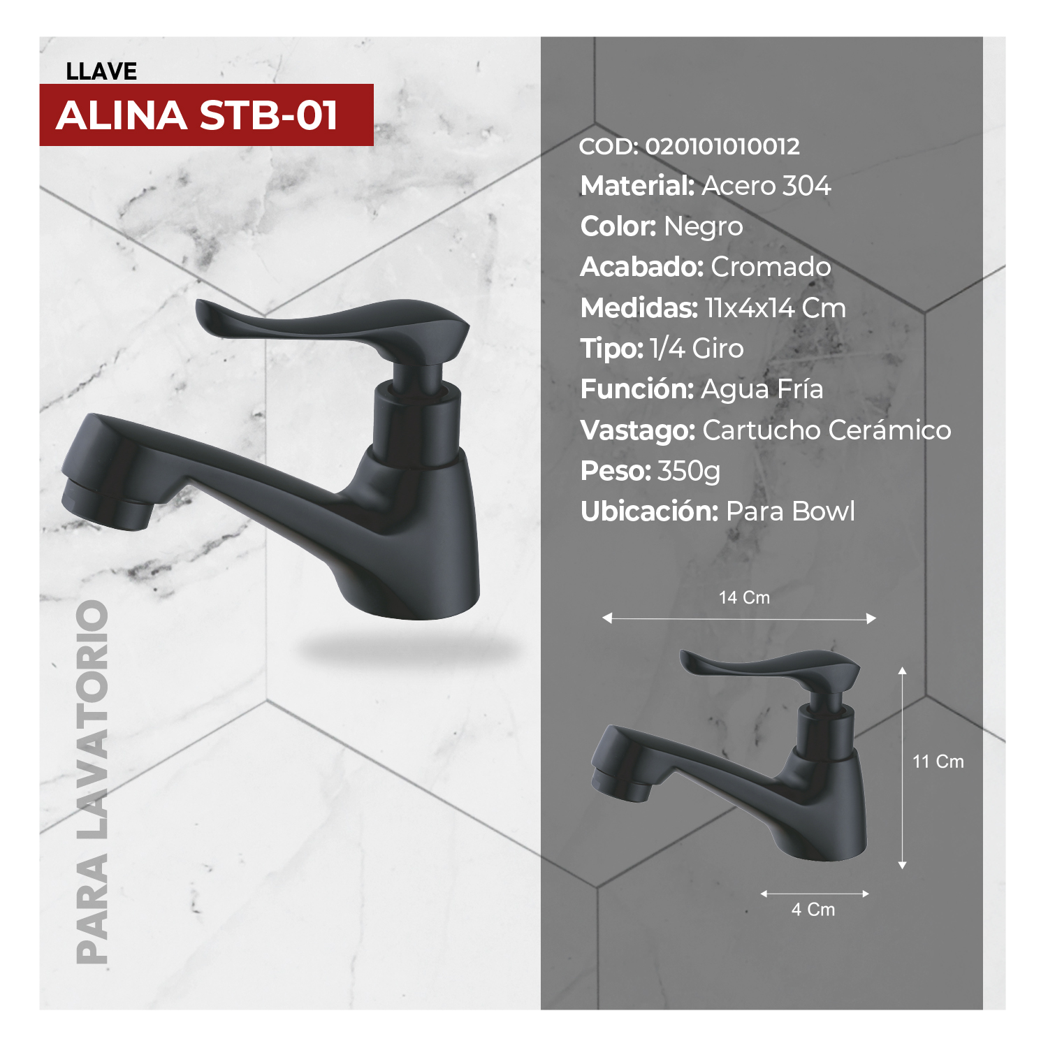 LLAVE ALINA STB-01 - Imagen 2