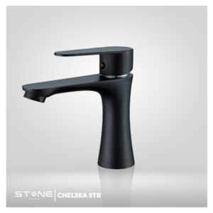 LLAVE P/LAVATORIO MINIMALISTA CHELSEA STB-01 BLACK STONE