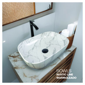 BOWL MINIMALISTA RUSTIC LINE MARMOLEADO STONE