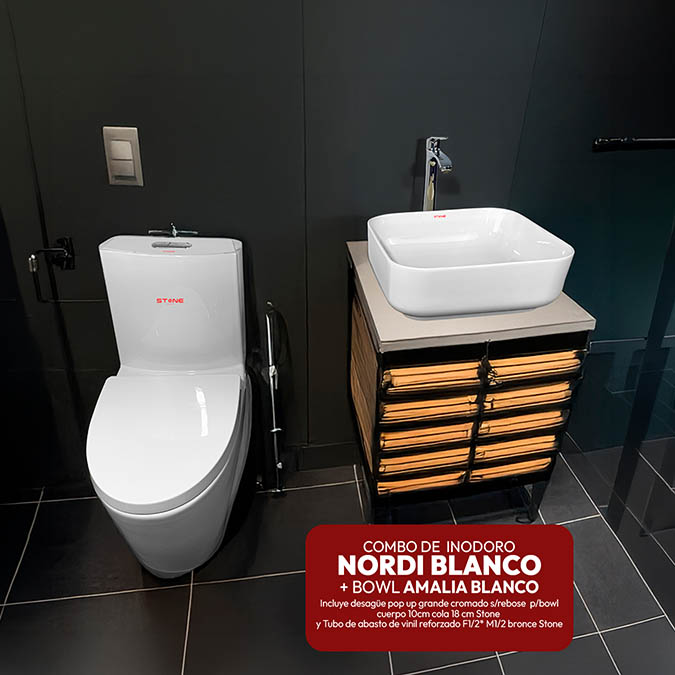 NORDI BLANCO + BOWL AMALIA BLANCO