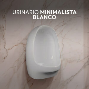 URINARIO MINIMALISTA BLANCO STONE