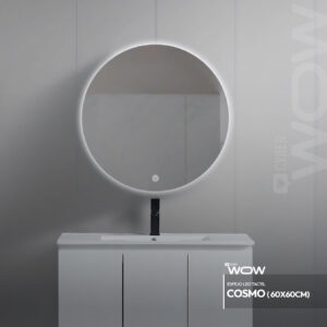 ESPEJO LED TACTIL COSMO 60X60CM STONE