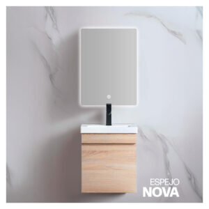 ESPEJO LED TACTIL NOVA 70X50CM STONE